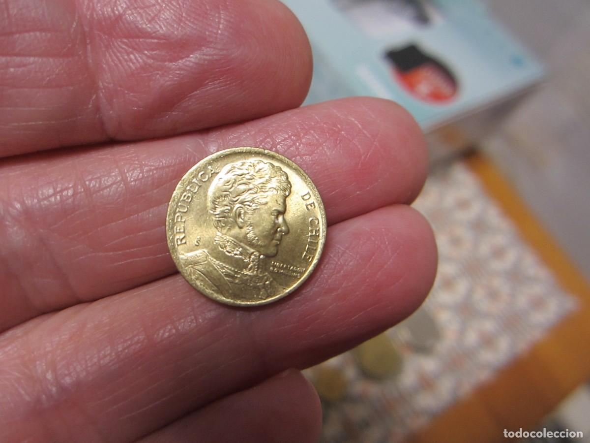 Monedas antiguas de Am&eacute;rica: MONEDA DE CHILE DE 1 PESO DE 1987 - Foto 1