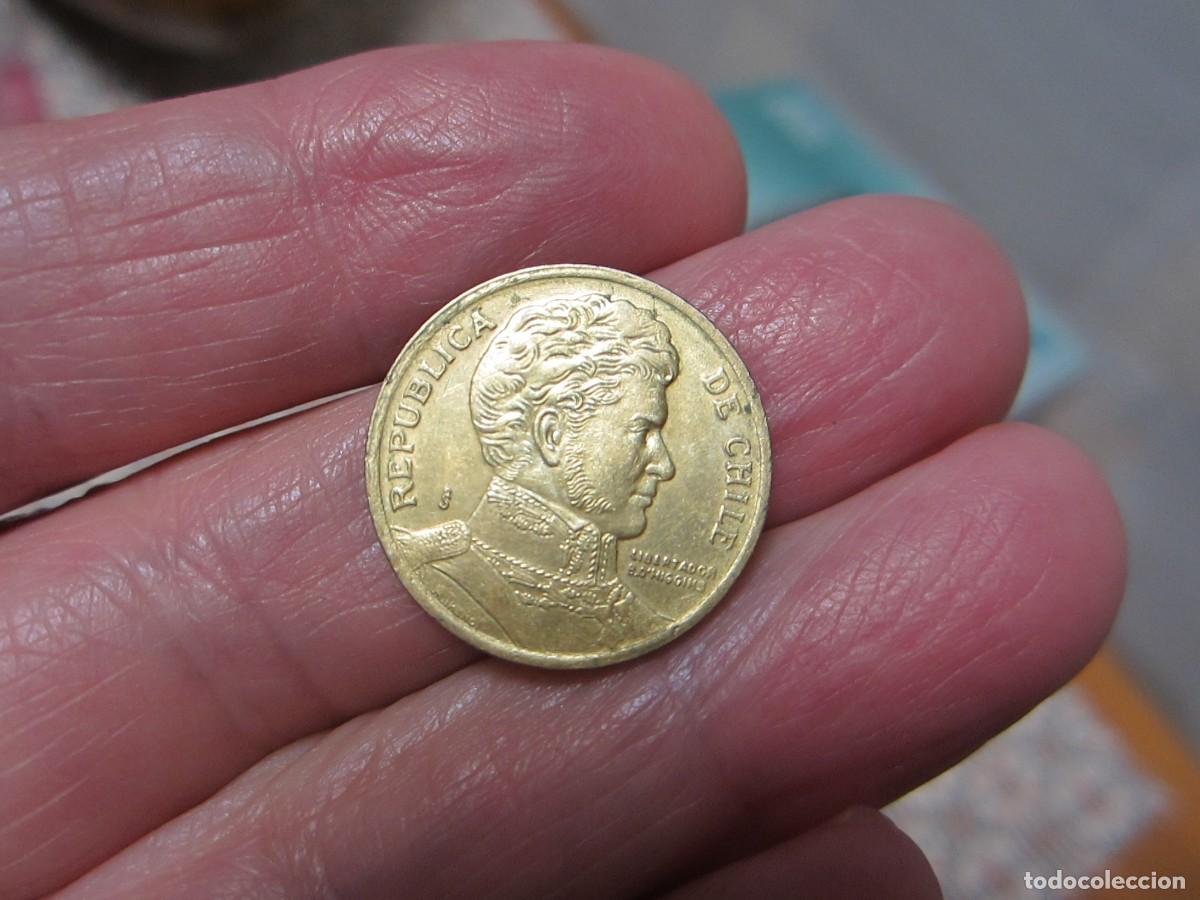 Monedas antiguas de Am&eacute;rica: MONEDA DE CHILE DE 10 PESOS DE 1994 - Foto 1
