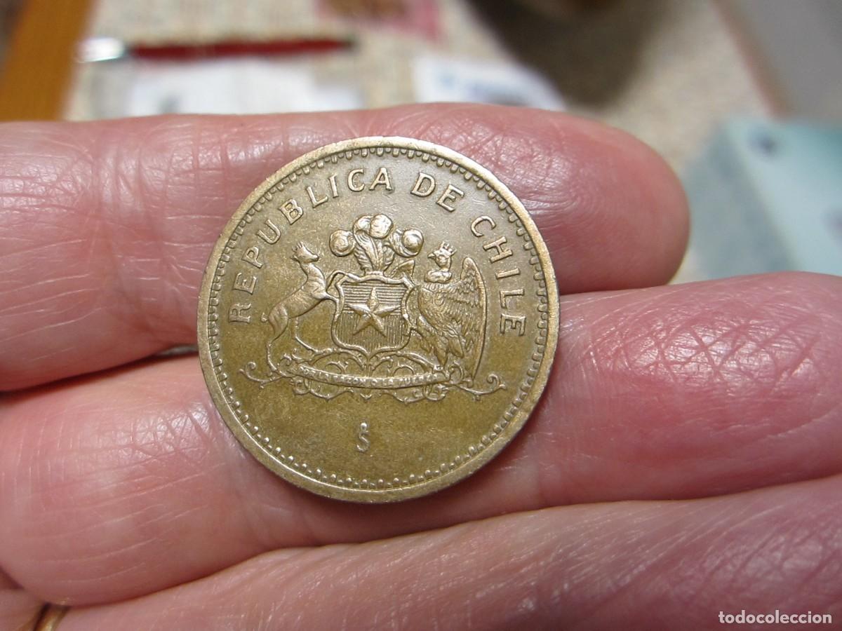 Monedas antiguas de Am&eacute;rica: MONEDA DE CHILE DE 100 PESOS DE 1984 - Foto 1