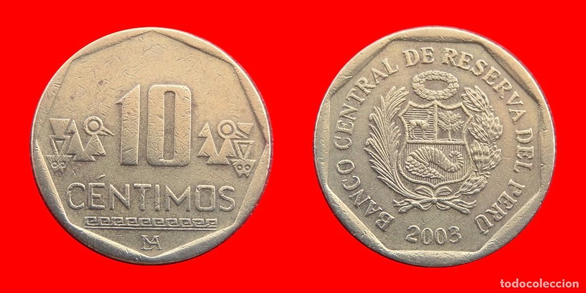 Monedas antiguas de Am&eacute;rica: 10 CENTIMOS 2003 PERU-106042 - Foto 1