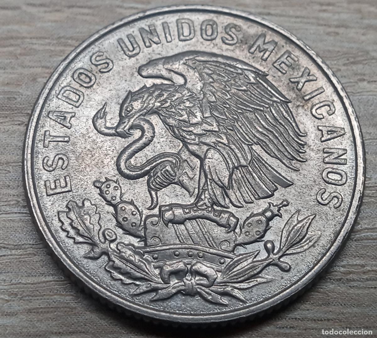 Monedas antiguas de Am&eacute;rica: 50 centavos de ?, 1969, Mexico - Foto 1