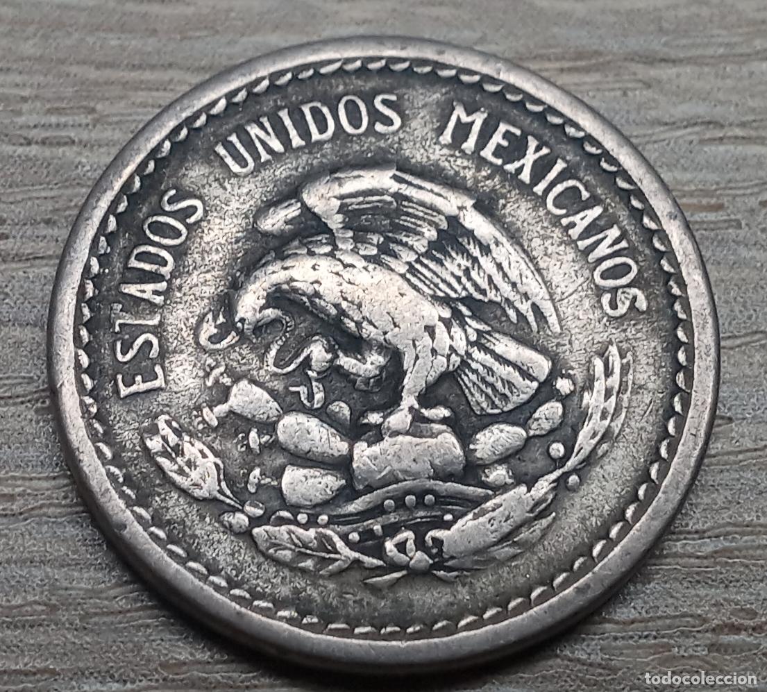 Monedas antiguas de Am&eacute;rica: 5 centavos, 1936, Mexico - Foto 2