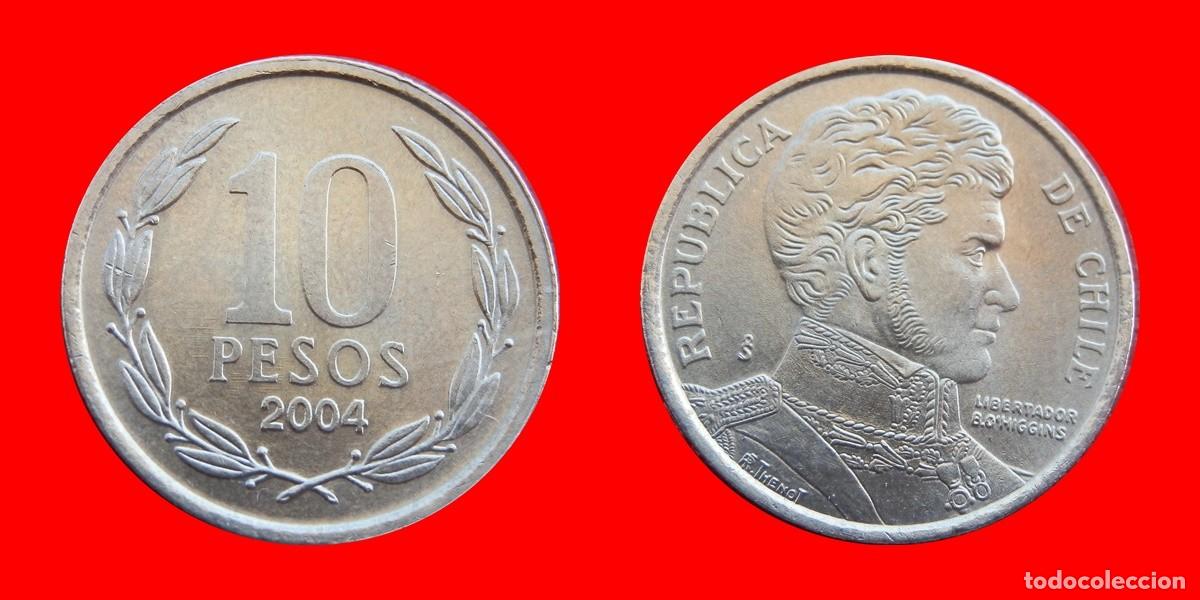 Monedas antiguas de Am&eacute;rica: 10 PESOS 2004 CHILE-106182 - Foto 1