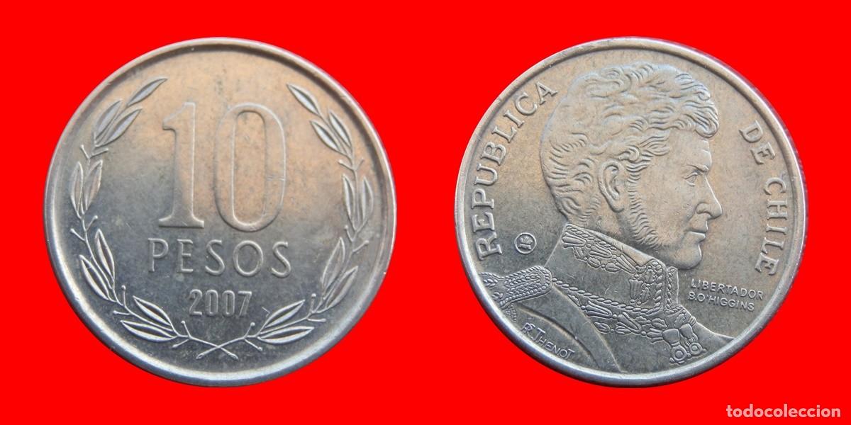 Monedas antiguas de Am&eacute;rica: 10 PESOS 2007 CHILE-106183 - Foto 1