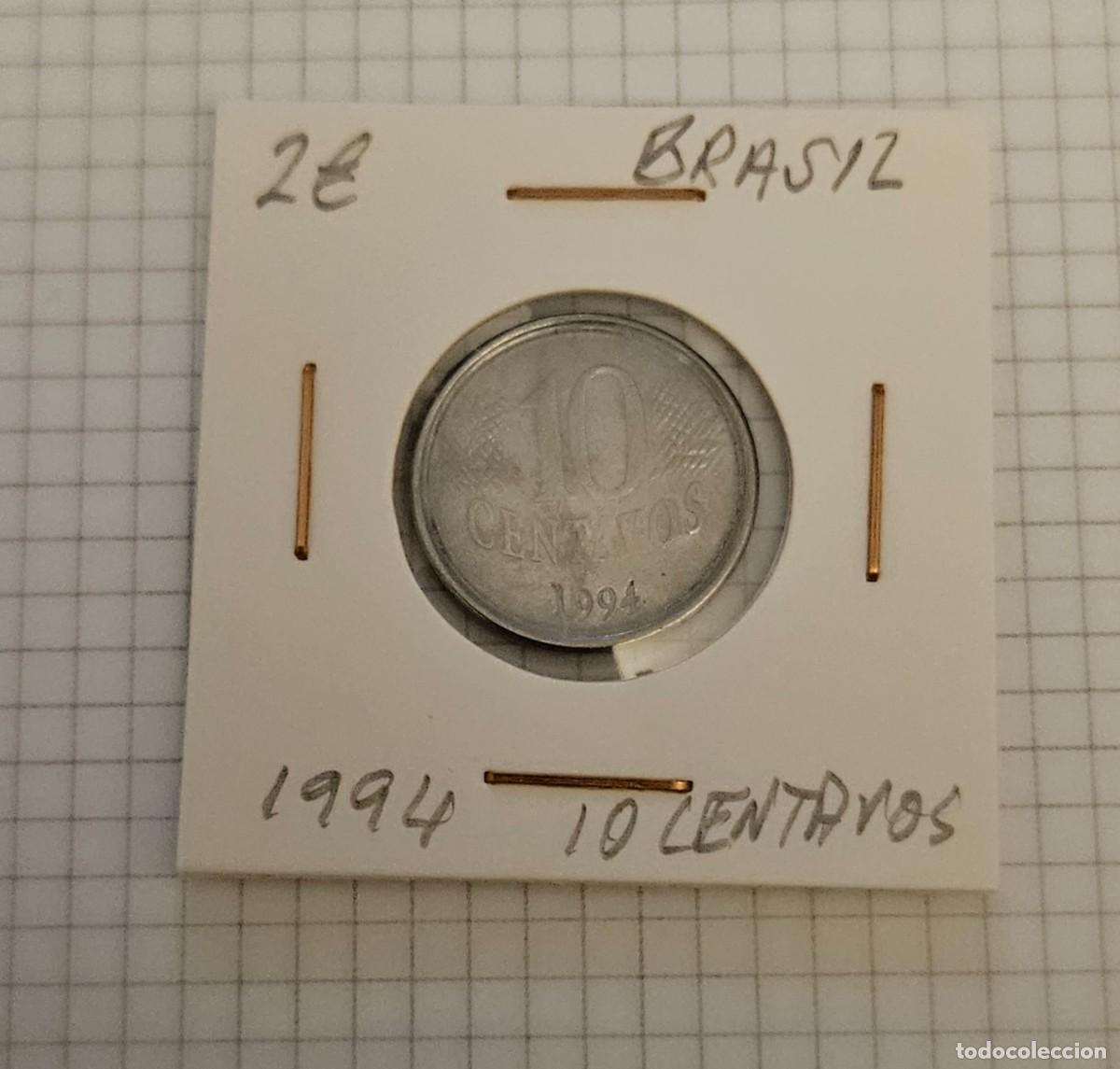 Monedas antiguas de Am&eacute;rica: MONEDA DE BRASIL 1994 &rdquo;10 CENTAVOS&rdquo; - Foto 1