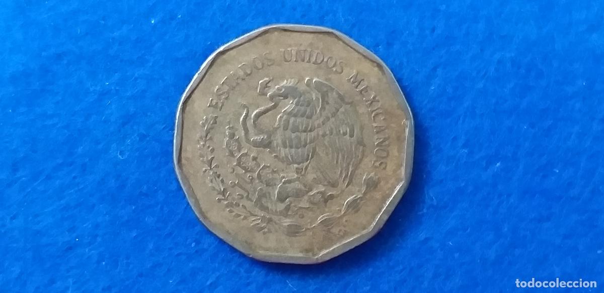 Monedas antiguas de Am&eacute;rica: MONEDA de M&eacute;xico. Veinte - 20 CENTAVOS. A&Ntilde;O 2000 - Foto 2