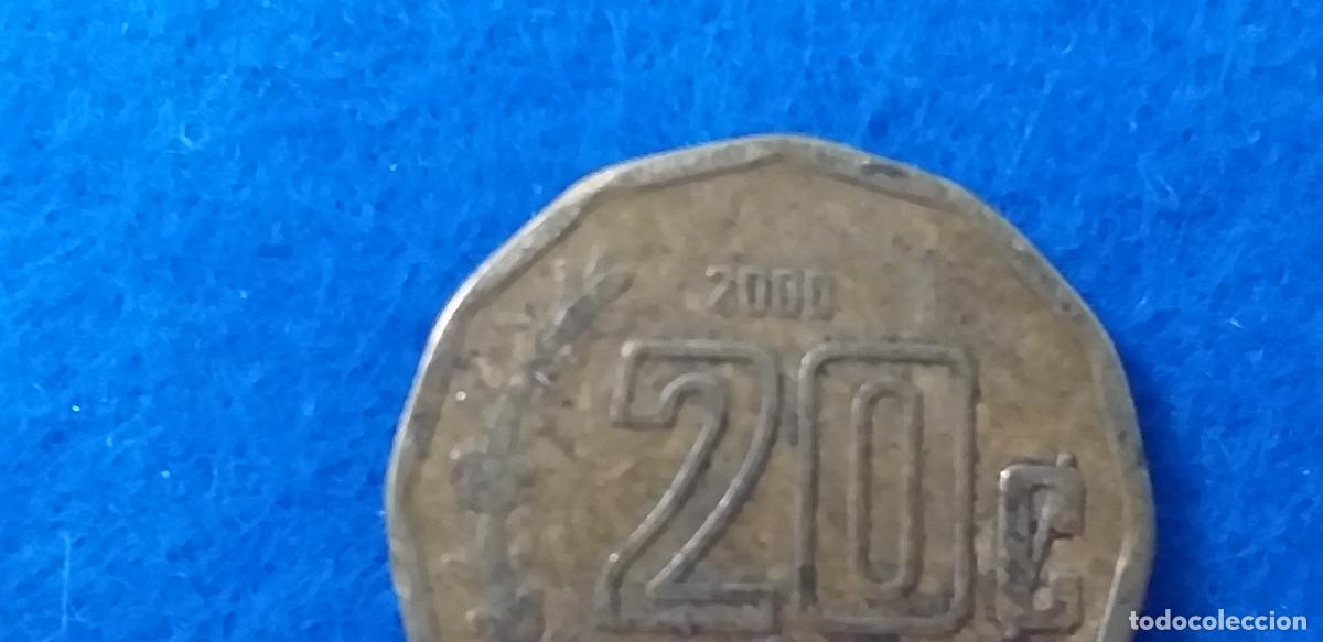 Monedas antiguas de Am&eacute;rica: MONEDA de M&eacute;xico. Veinte - 20 CENTAVOS. A&Ntilde;O 2000 - Foto 4