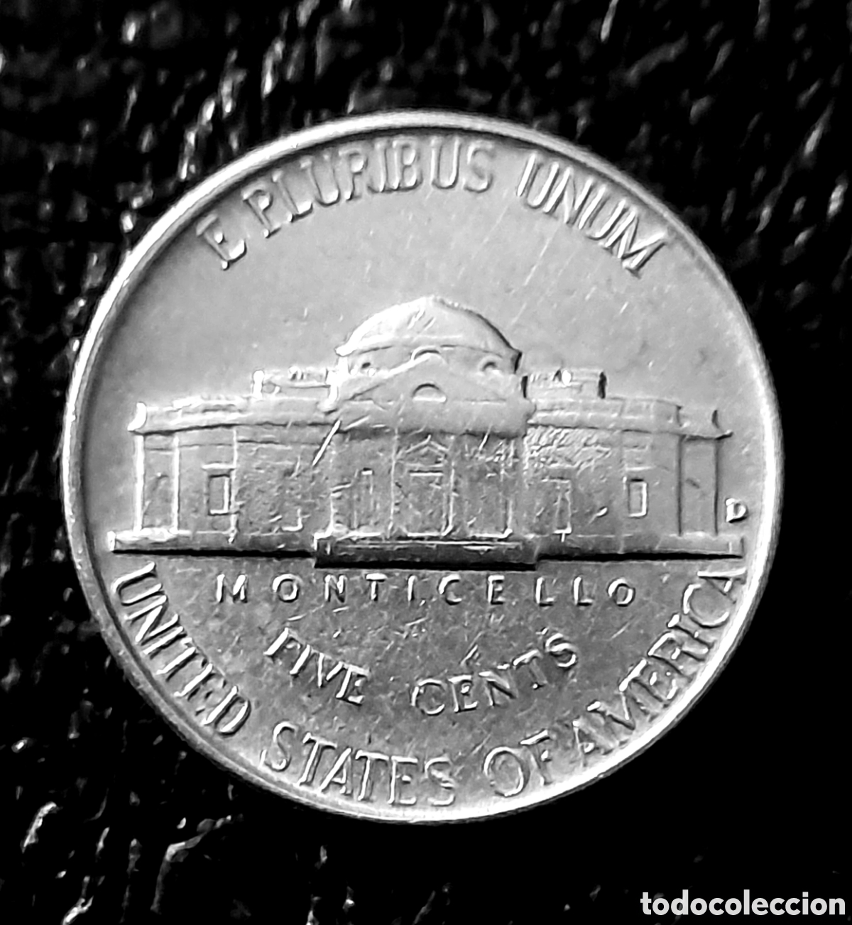 Monedas antiguas de Am&eacute;rica: MONEDA 5 CTVS. EE.UU. 1954 D. - Foto 2