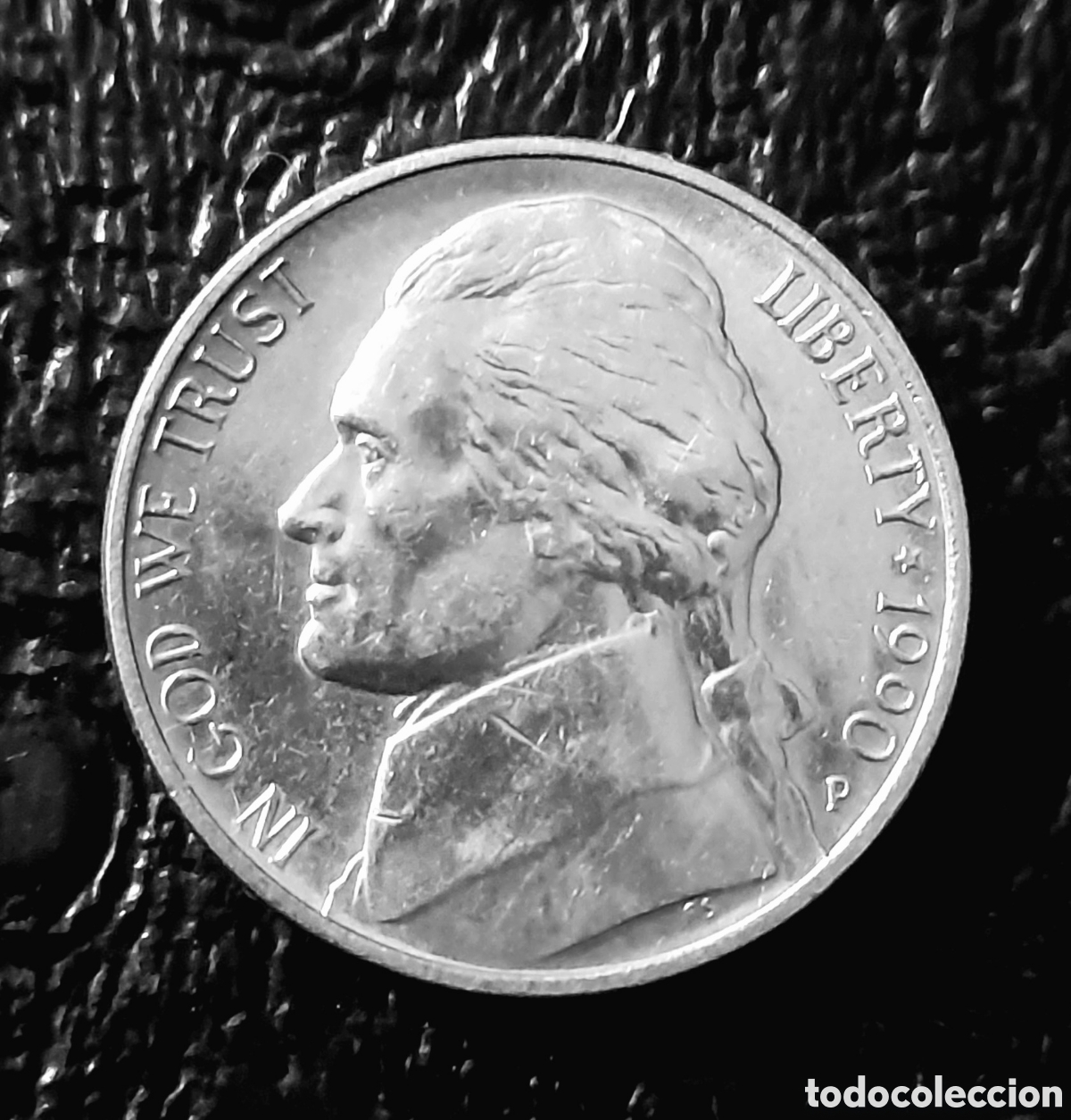 Monedas antiguas de Am&eacute;rica: MONEDA DE 5 CTVS. EE.UU. 1990-P. - Foto 1