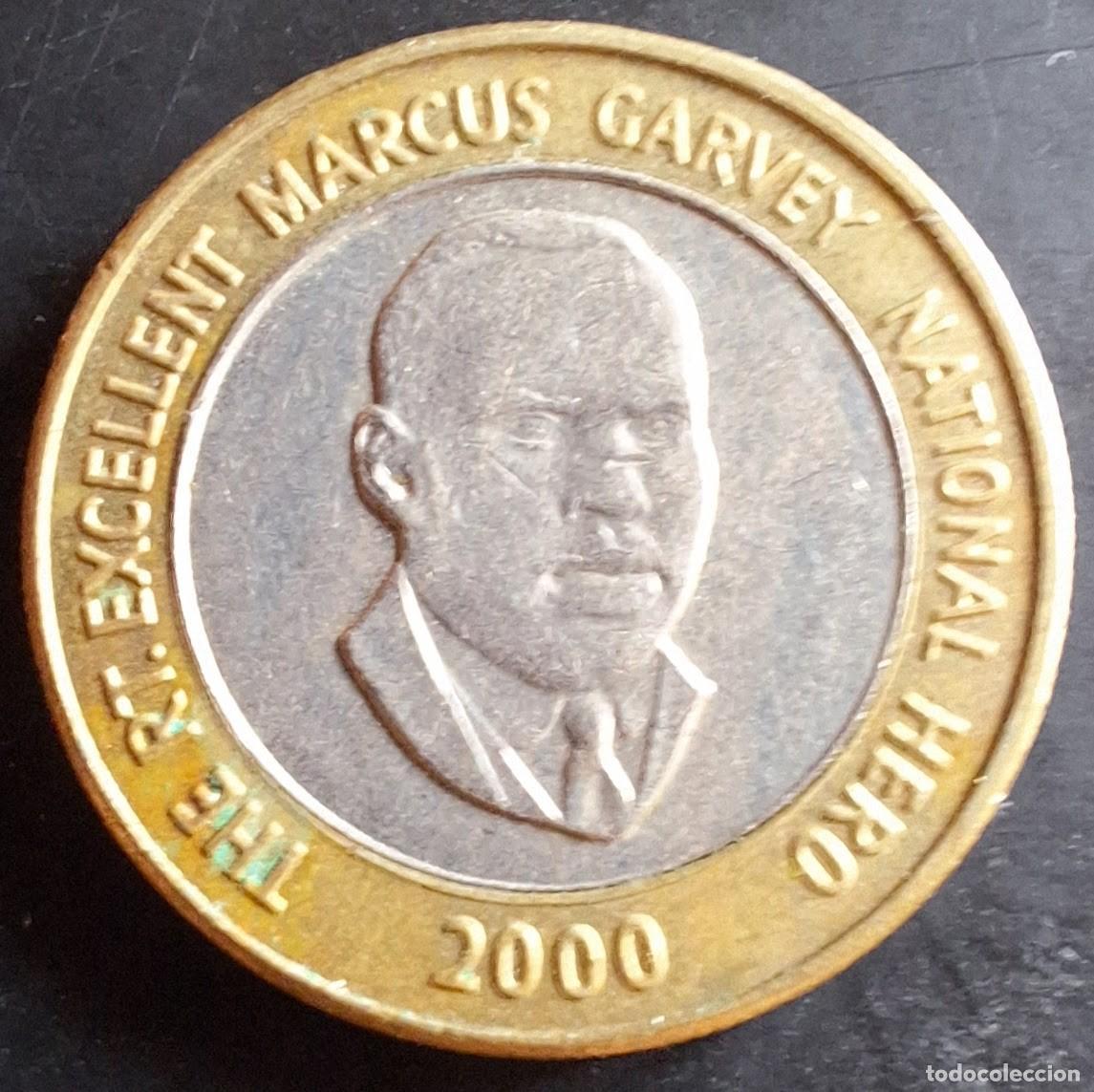 Monedas antiguas de Am&eacute;rica: 20 D&oacute;lares 2000 - Jamaica - Foto 1