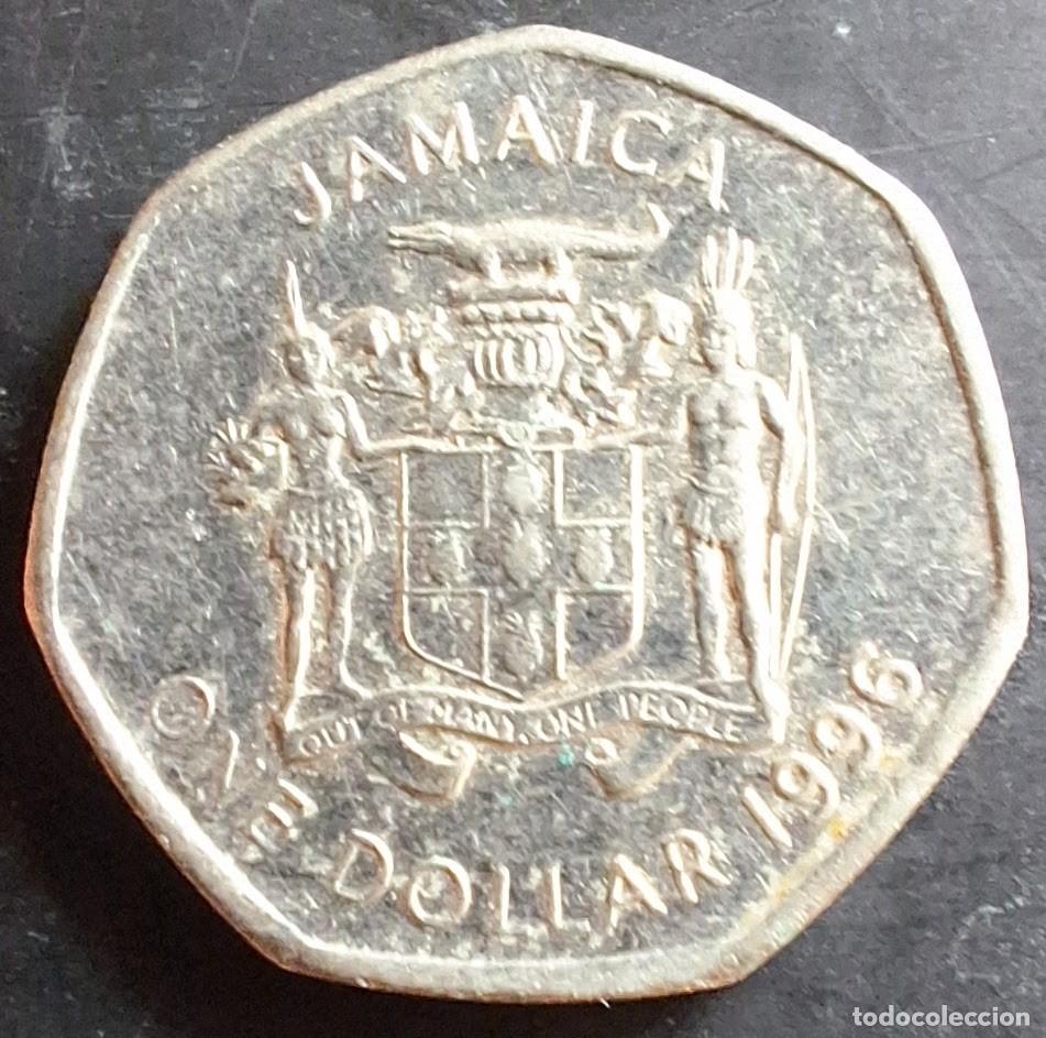 Monedas antiguas de Am&eacute;rica: 1 D&oacute;lar 1996 - Jamaica - Foto 1