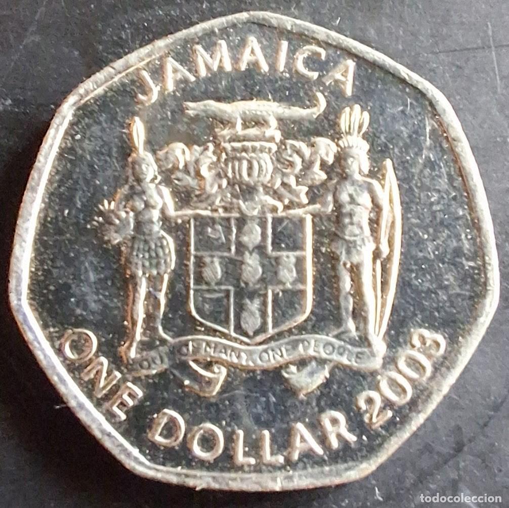 Monedas antiguas de Am&eacute;rica: 1 D&oacute;lar 2003 - Jamaica - Foto 1