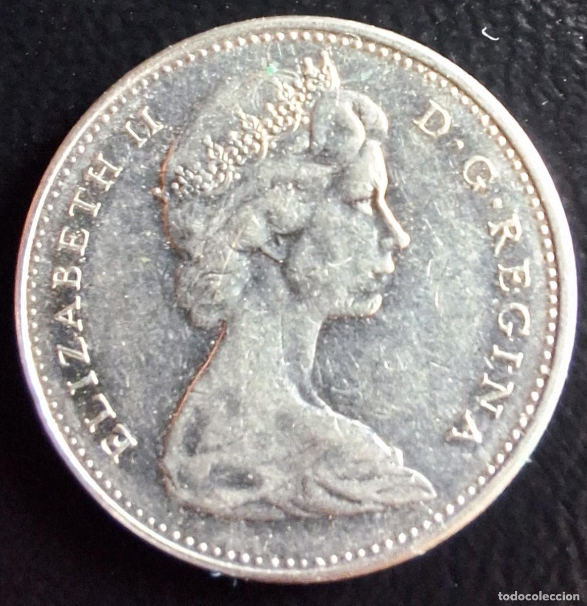 Monedas antiguas de Am&eacute;rica: 5 Cents 1973 - Canad&aacute; - Foto 2