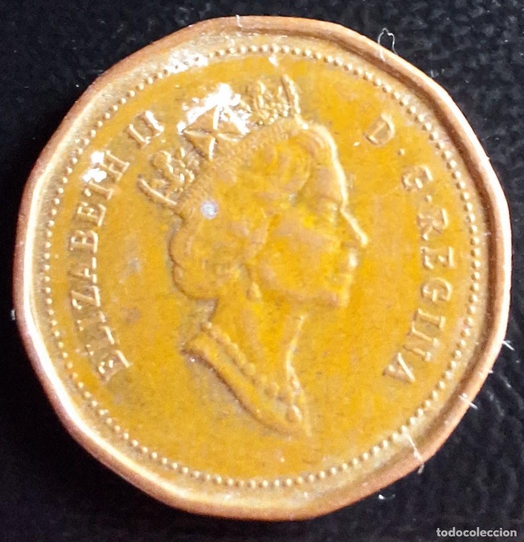 Monedas antiguas de Am&eacute;rica: 1 Cent 1993 - Canad&aacute; - Foto 2