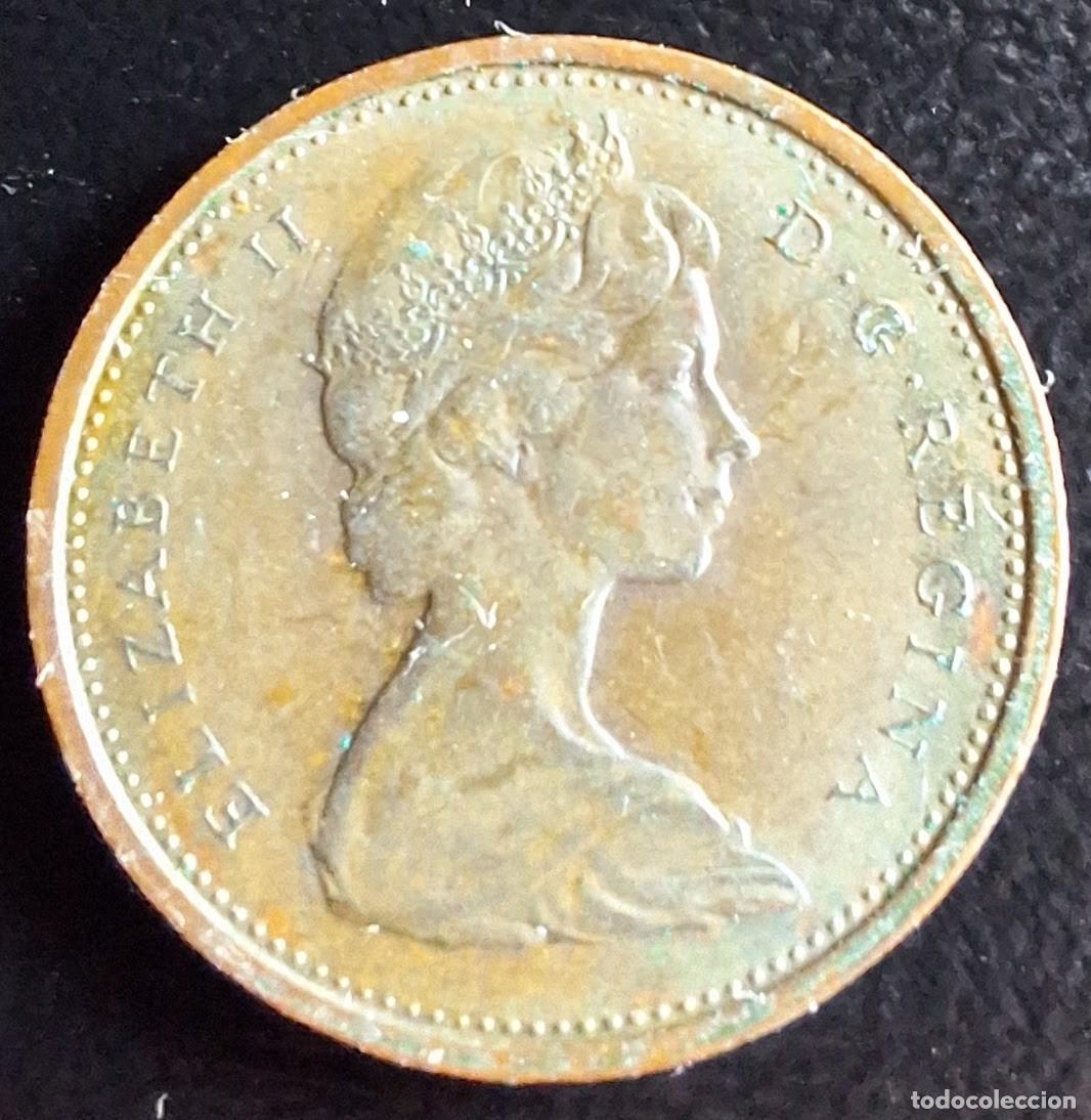 Monedas antiguas de Am&eacute;rica: 1 Cent 1974 - Canad&aacute; - Foto 2