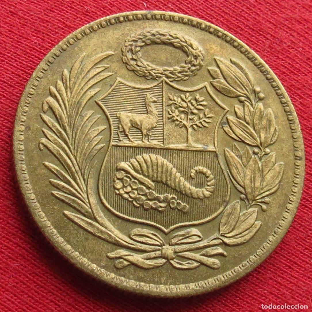 Monedas antiguas de Am&eacute;rica: Peru 1 um sol de oro 1961 - Foto 2