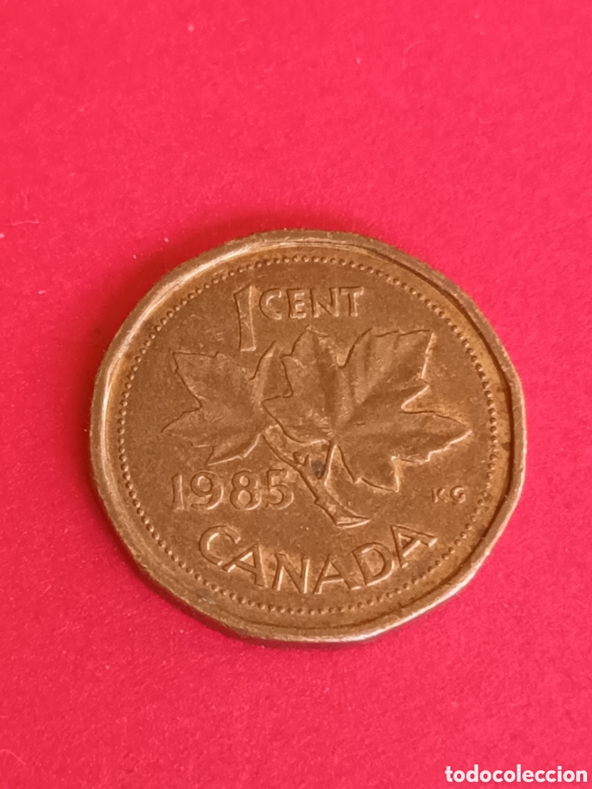 Monedas antiguas de Am&eacute;rica: CANAD&Aacute;. 1 CENTAVO DE 1985. - Foto 2