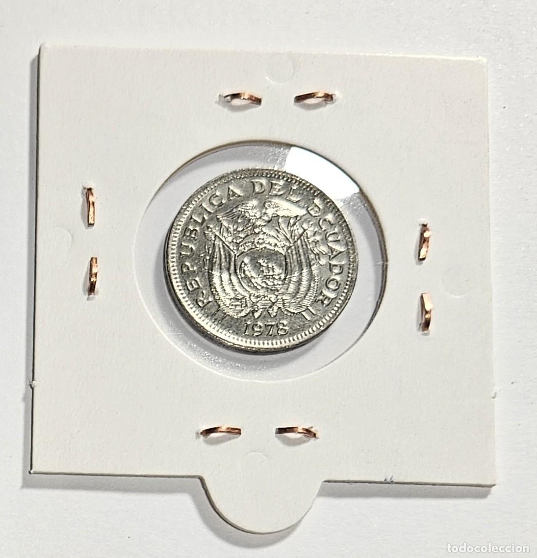 Monedas antiguas de Am&eacute;rica: MONEDA DE ECUADOR 1978 &rdquo;20 CENTAVOS&rdquo; - Foto 2