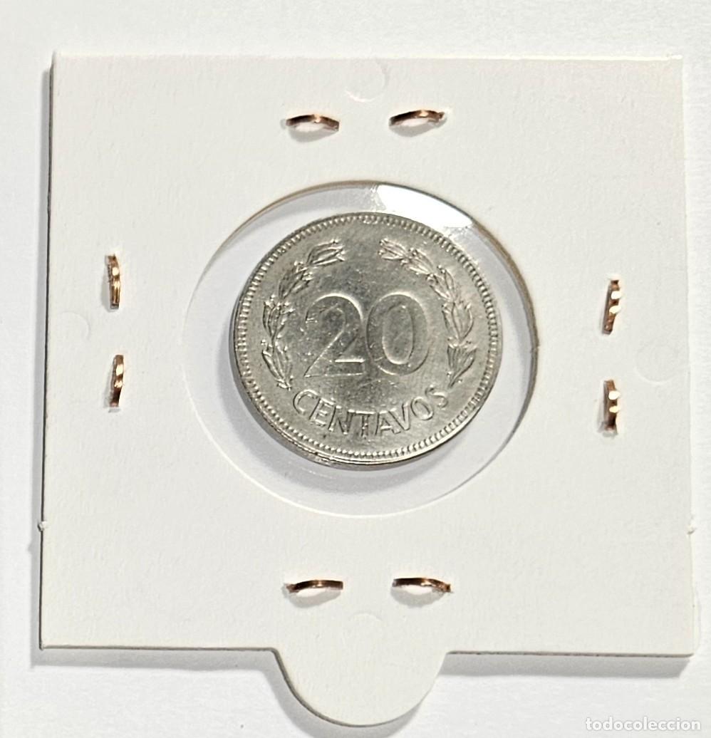 Monedas antiguas de Am&eacute;rica: MONEDA DE ECUADOR 1980 &rdquo;20 CENTAVOS&rdquo; - Foto 2