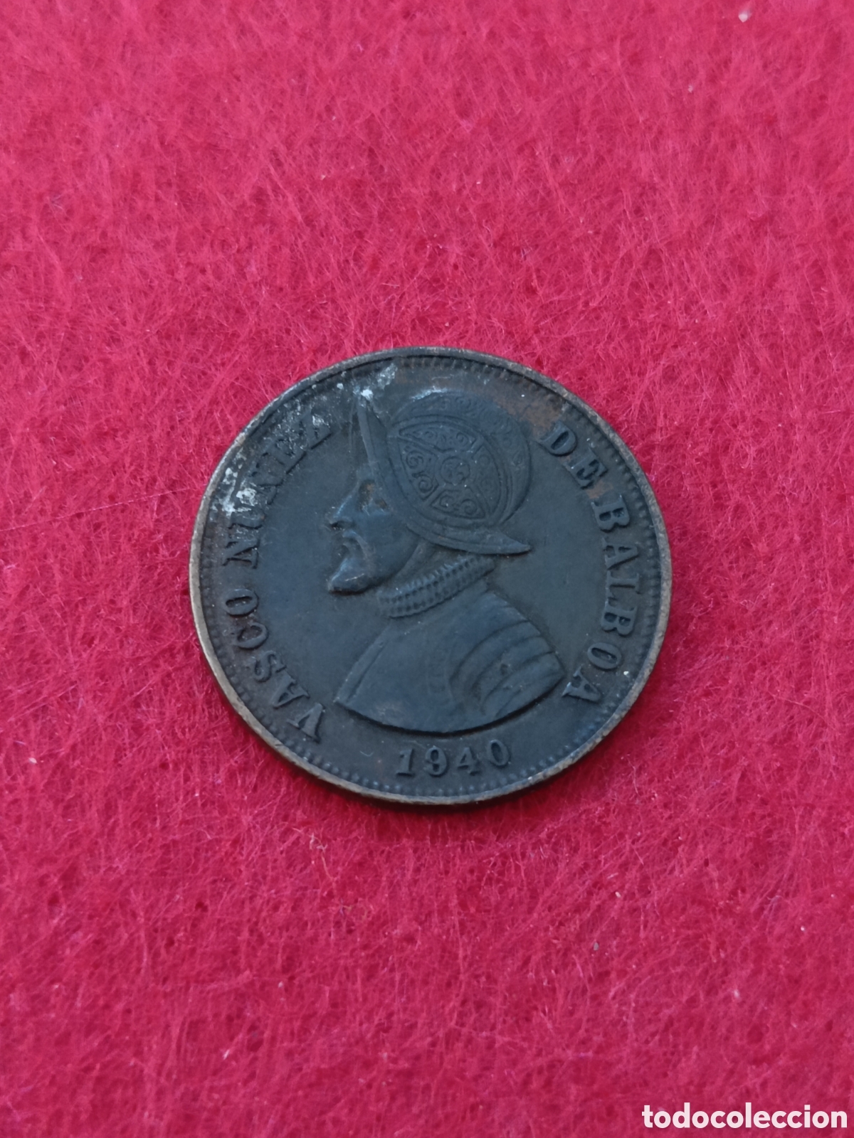 Monedas antiguas de Am&eacute;rica: 1 cuarto cent&eacute;simos 1940 Panam&aacute; - Foto 1