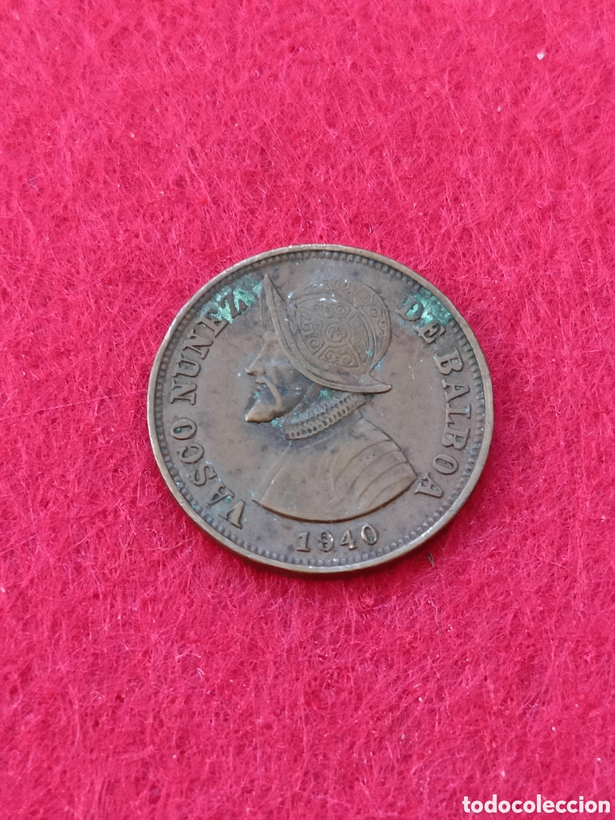 Monedas antiguas de Am&eacute;rica: 1 cuarto cent&eacute;simos 1940 Panam&aacute; - Foto 1