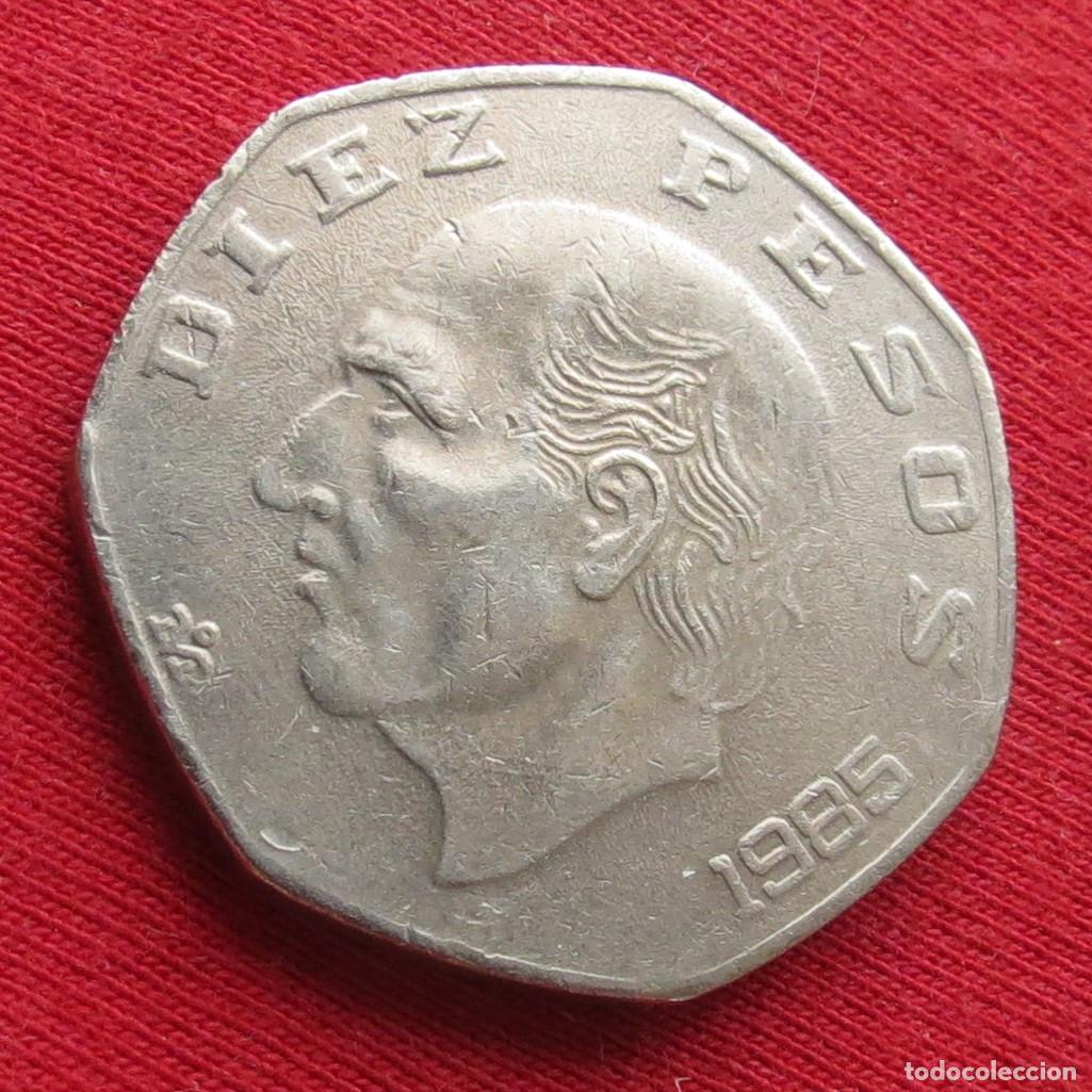 Monedas antiguas de Am&eacute;rica: Mexico 10 pesos 1985 - Foto 1