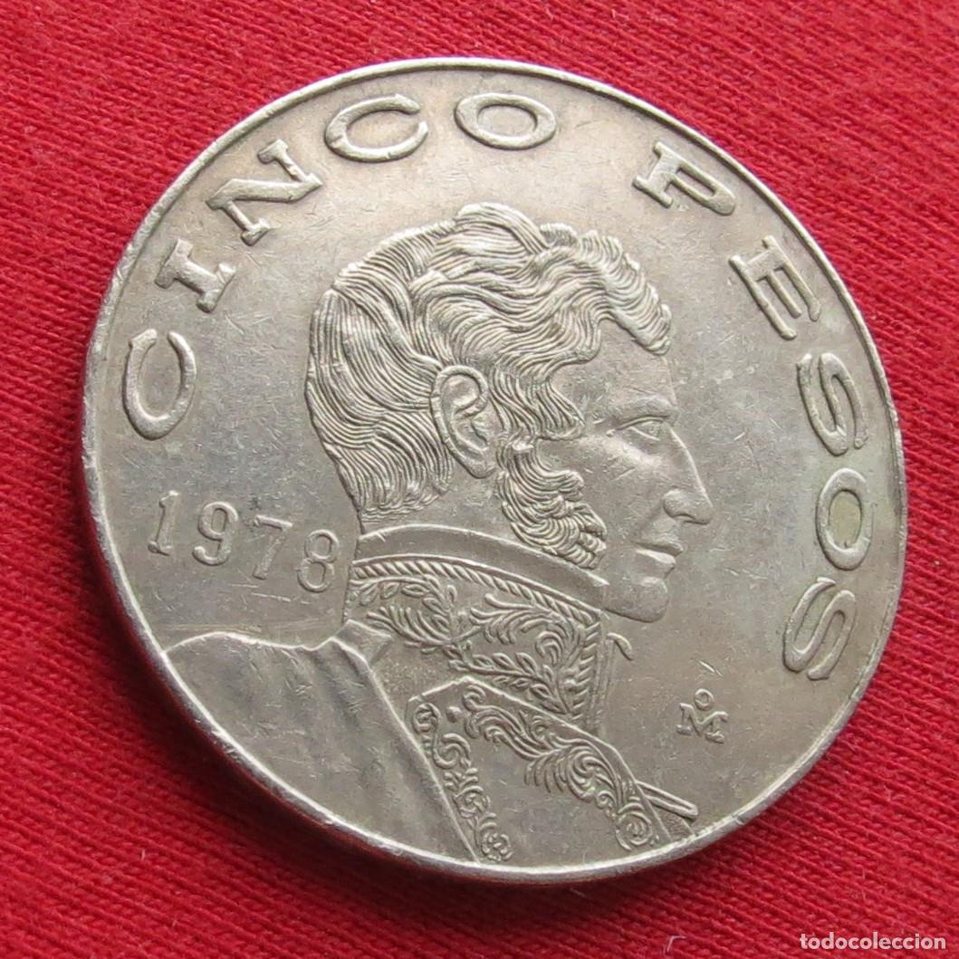 Monedas antiguas de Am&eacute;rica: Mexico 5 pesos 1978 , - Foto 1