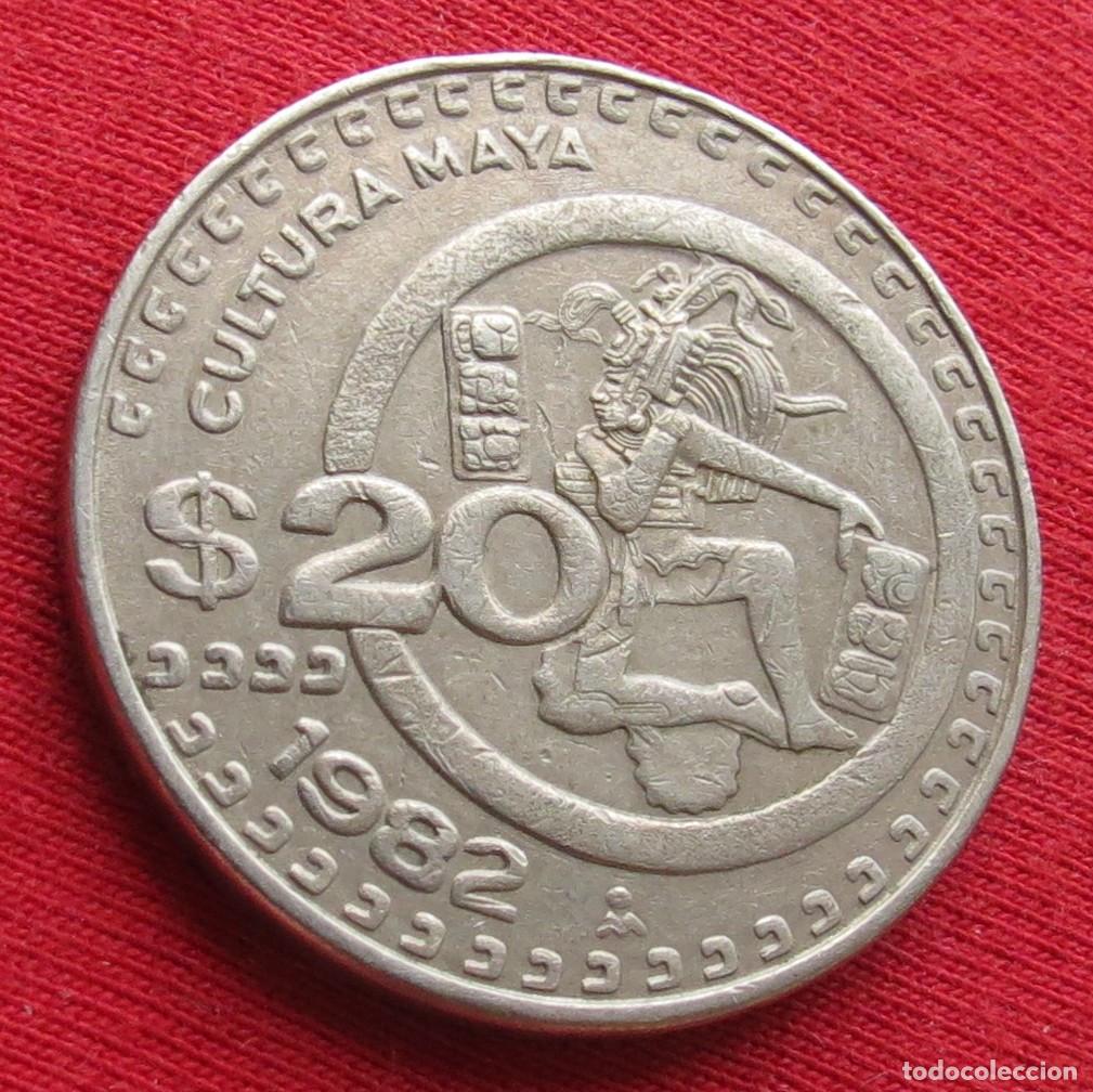 Monedas antiguas de Am&eacute;rica: Mexico 20 pesos 1982 - Foto 1