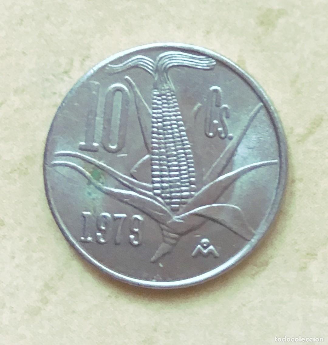 Monedas antiguas de Am&eacute;rica: 10 centavos de M&eacute;xico (M&eacute;jico). A&ntilde;o 1979