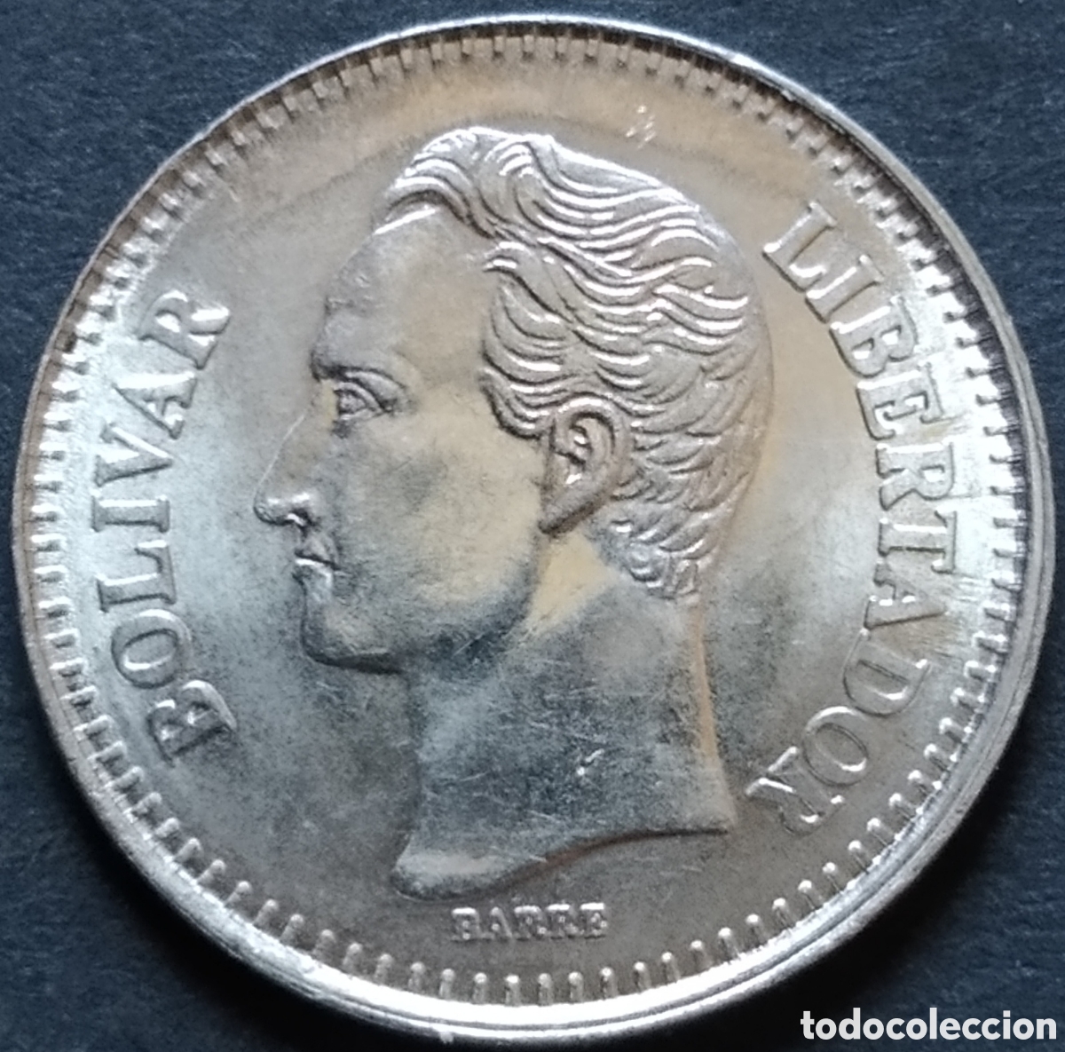 Monedas antiguas de Am&eacute;rica: MONEDA - VENEZUELA 25 CENTIMOS 1990 - Foto 2