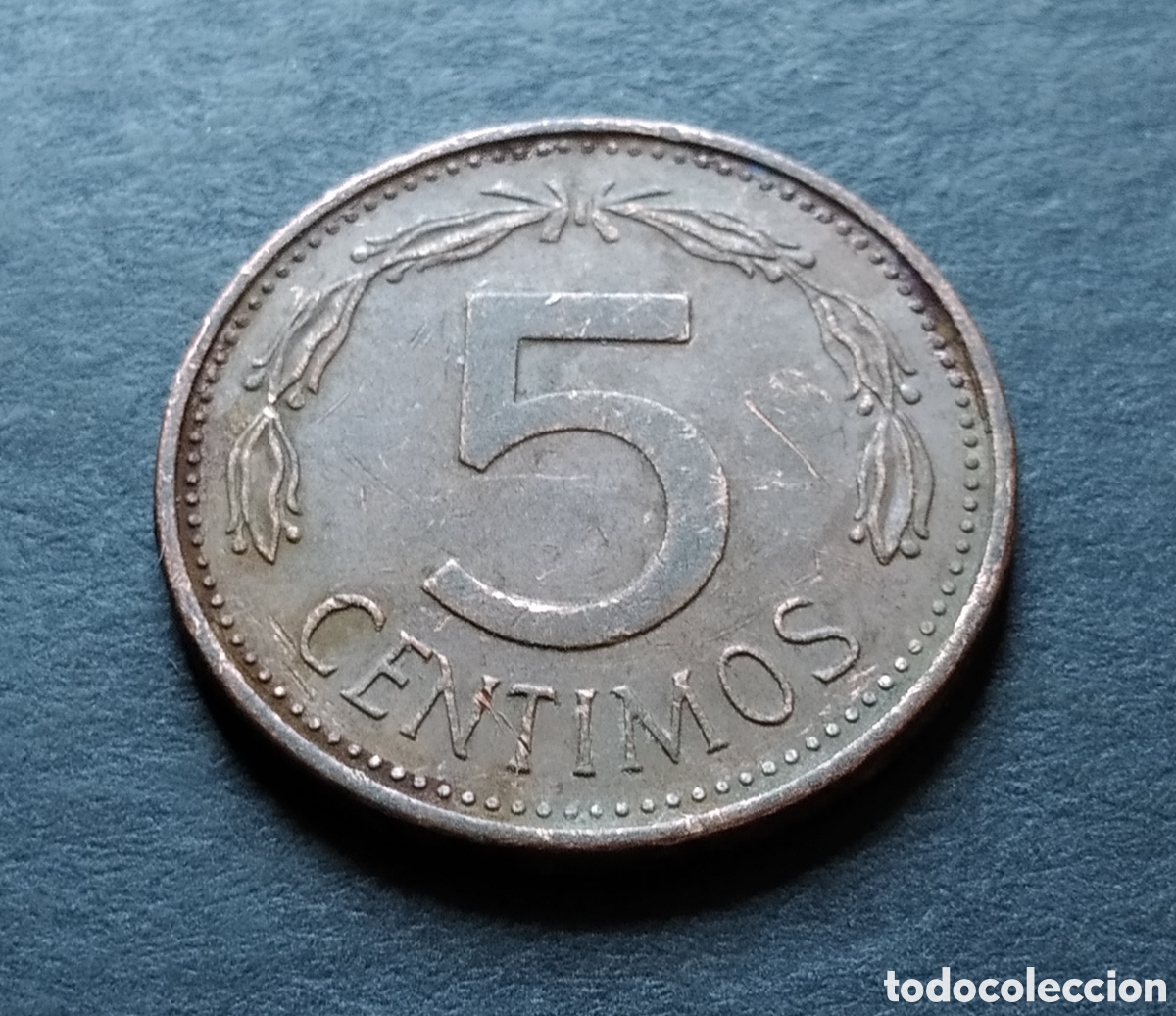 Monedas antiguas de Am&eacute;rica: MONEDA - VENEZUELA 5 CENTIMOS 1977 - Foto 3