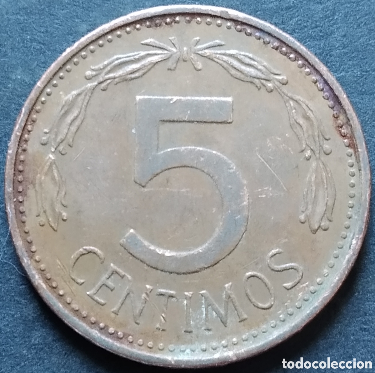 Monedas antiguas de Am&eacute;rica: MONEDA - VENEZUELA 5 CENTIMOS 1977 - Foto 1