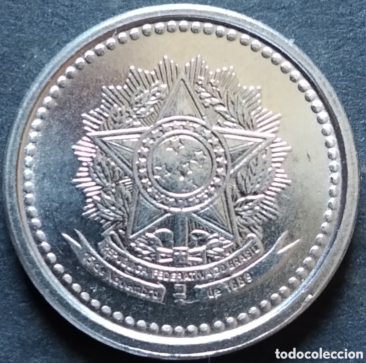 Monedas antiguas de Am&eacute;rica: MONEDA - BRASIL 1 CENTAVO 1986 - Foto 2