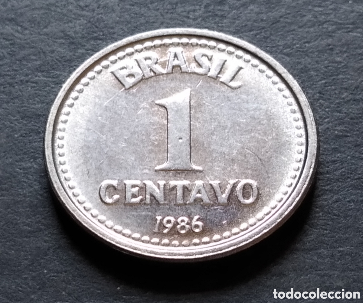 Monedas antiguas de Am&eacute;rica: MONEDA - BRASIL 1 CENTAVO 1986 - Foto 3