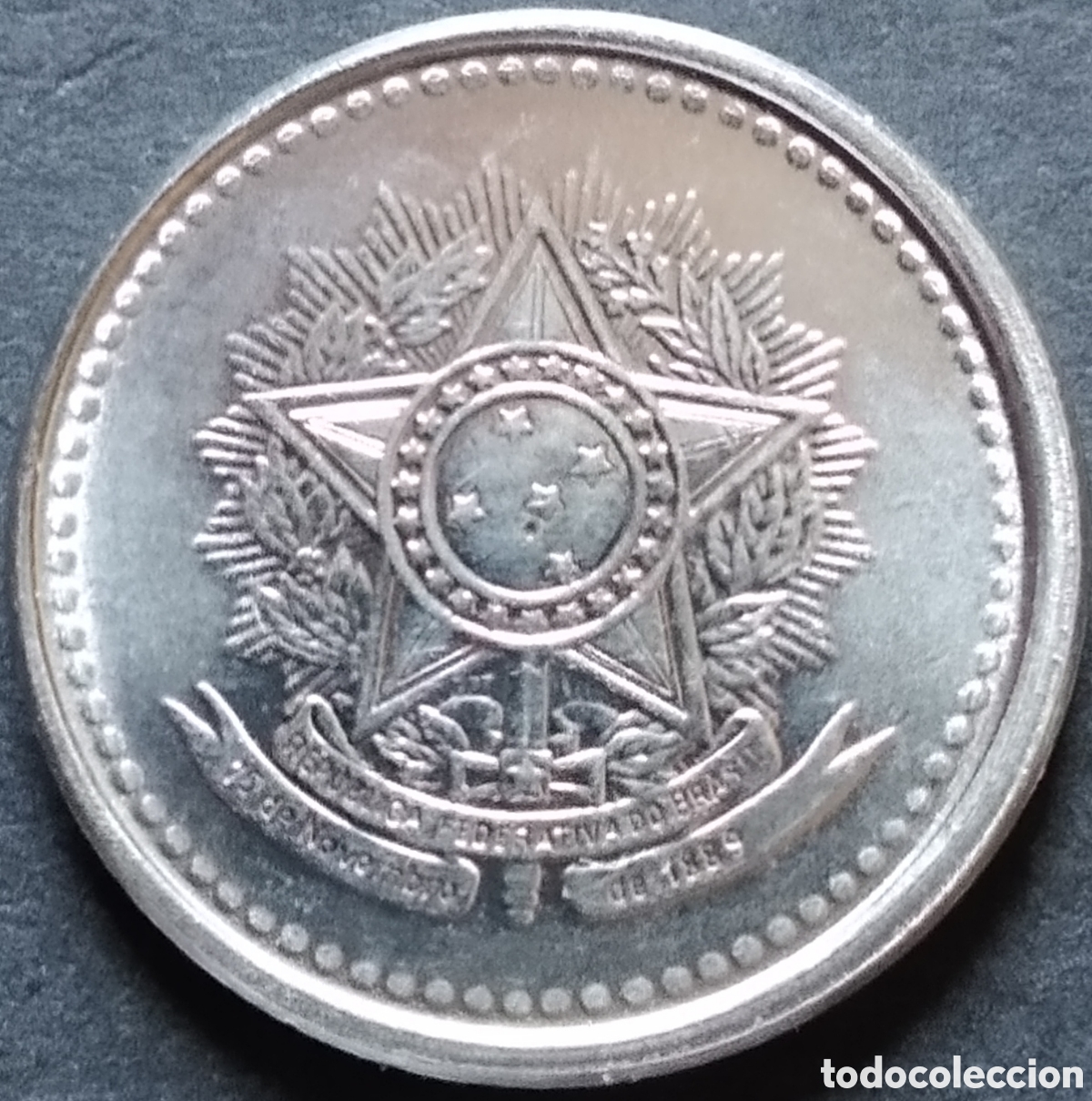 Monedas antiguas de Am&eacute;rica: MONEDA - BRASIL 5 CENTAVOS 1986 - Foto 2