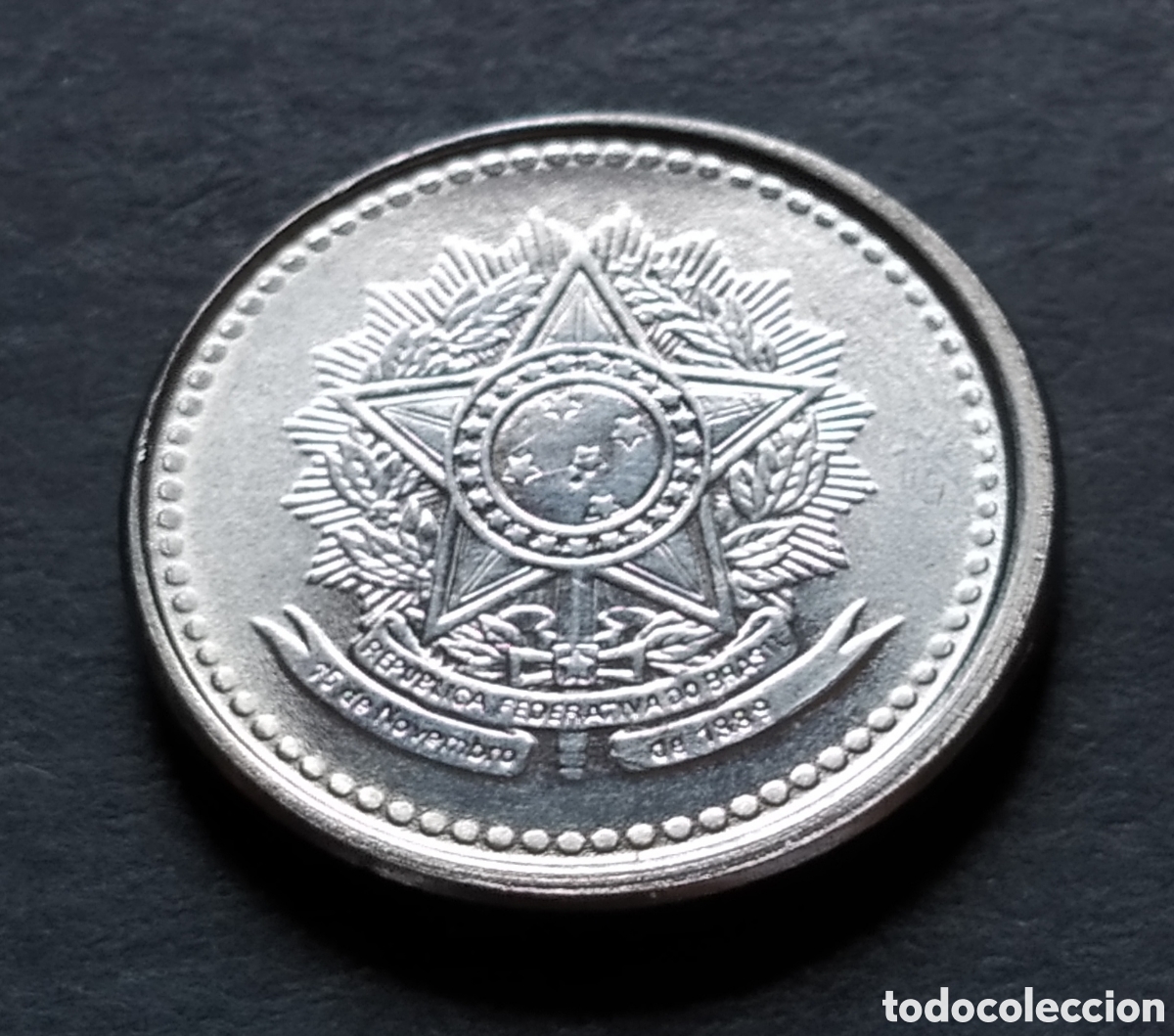 Monedas antiguas de Am&eacute;rica: MONEDA - BRASIL 5 CENTAVOS 1986 - Foto 4