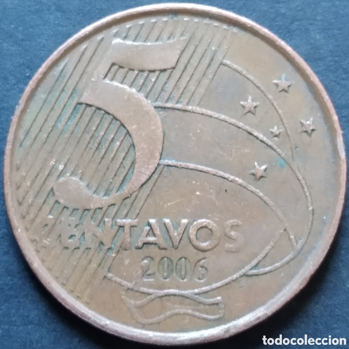 Monedas antiguas de Am&eacute;rica: MONEDA - BRASIL 5 CENTAVOS 2006 - Foto 1