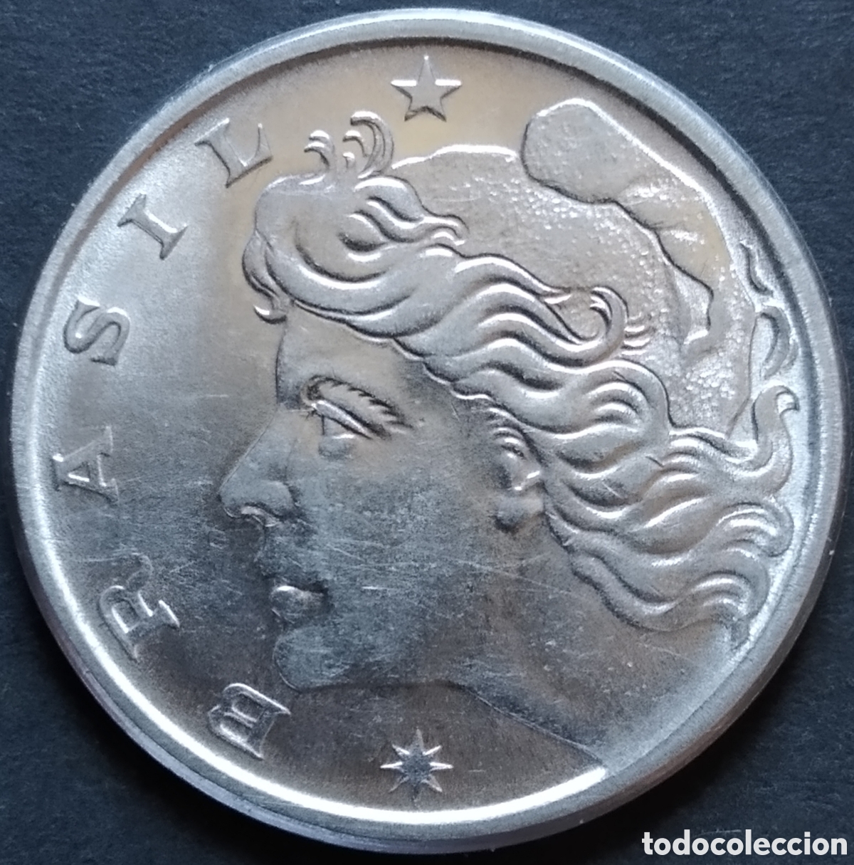 Monedas antiguas de Am&eacute;rica: MONEDA - BRASIL 10 CENTAVOS 1976 - Foto 2