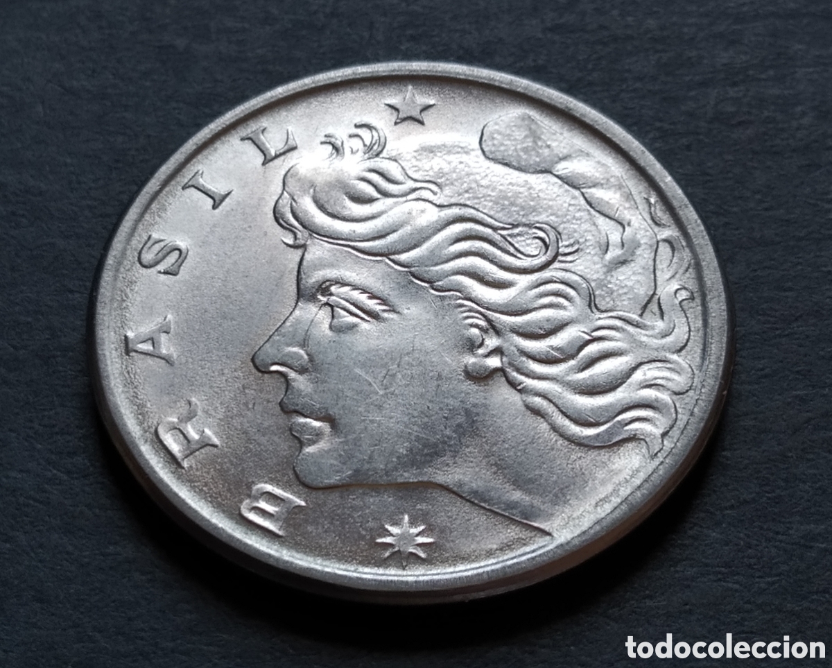 Monedas antiguas de Am&eacute;rica: MONEDA - BRASIL 10 CENTAVOS 1976 - Foto 4