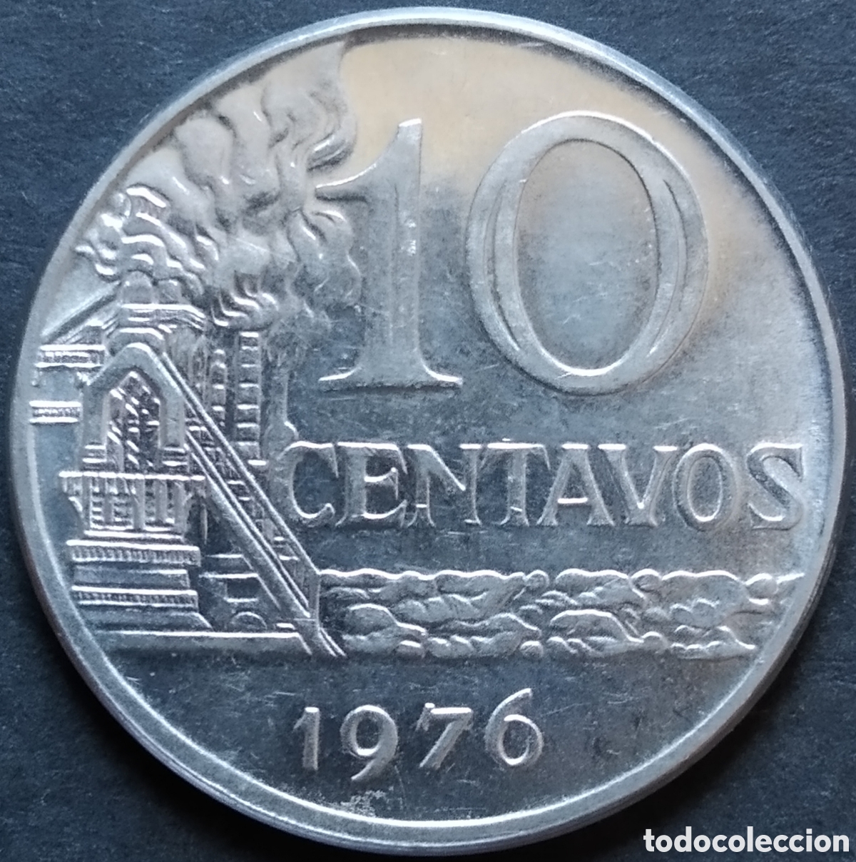 Monedas antiguas de Am&eacute;rica: MONEDA - BRASIL 10 CENTAVOS 1976 - Foto 1