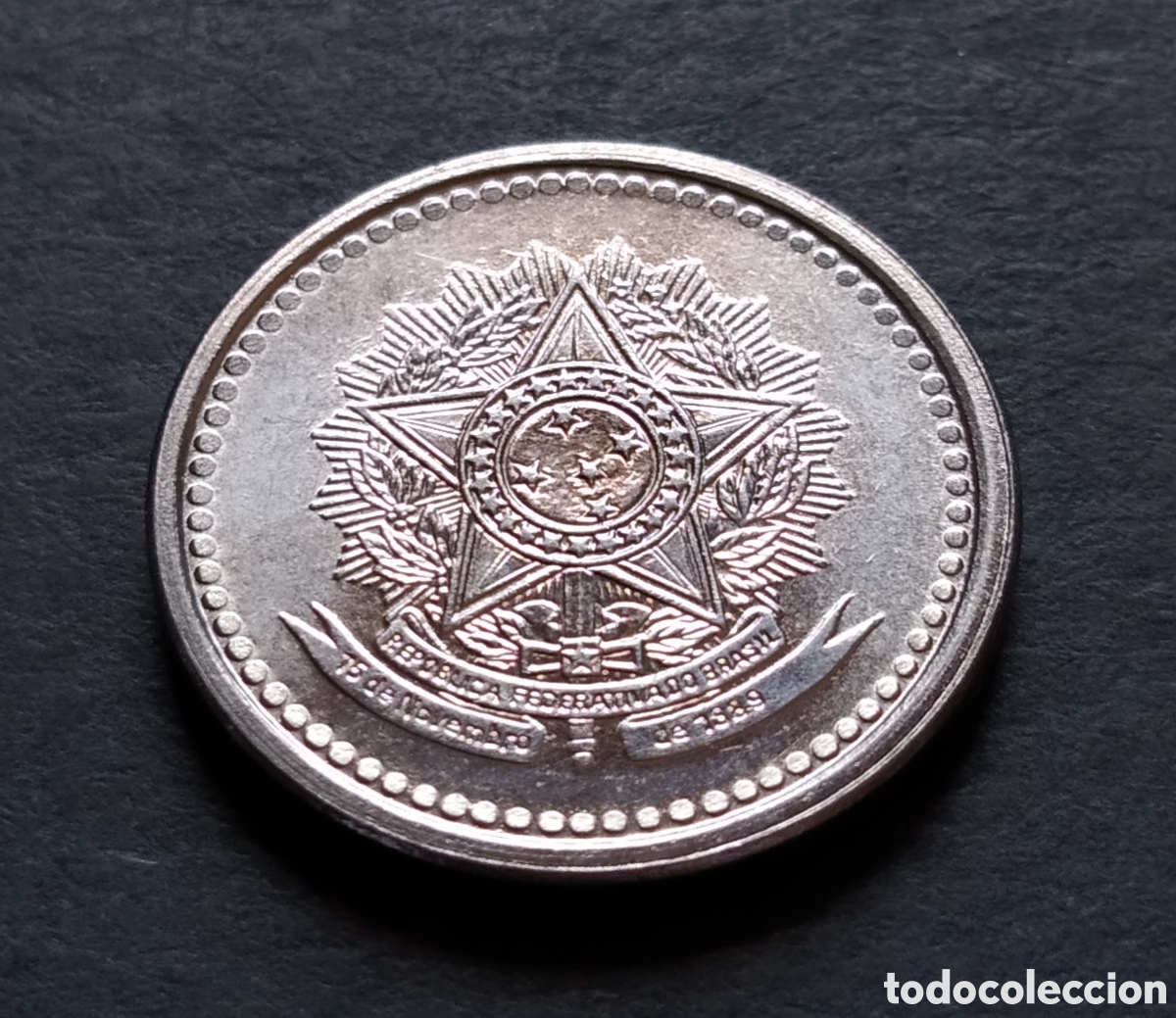 Monedas antiguas de Am&eacute;rica: MONEDA - BRASIL 10 CENTAVOS 1987 - Foto 4