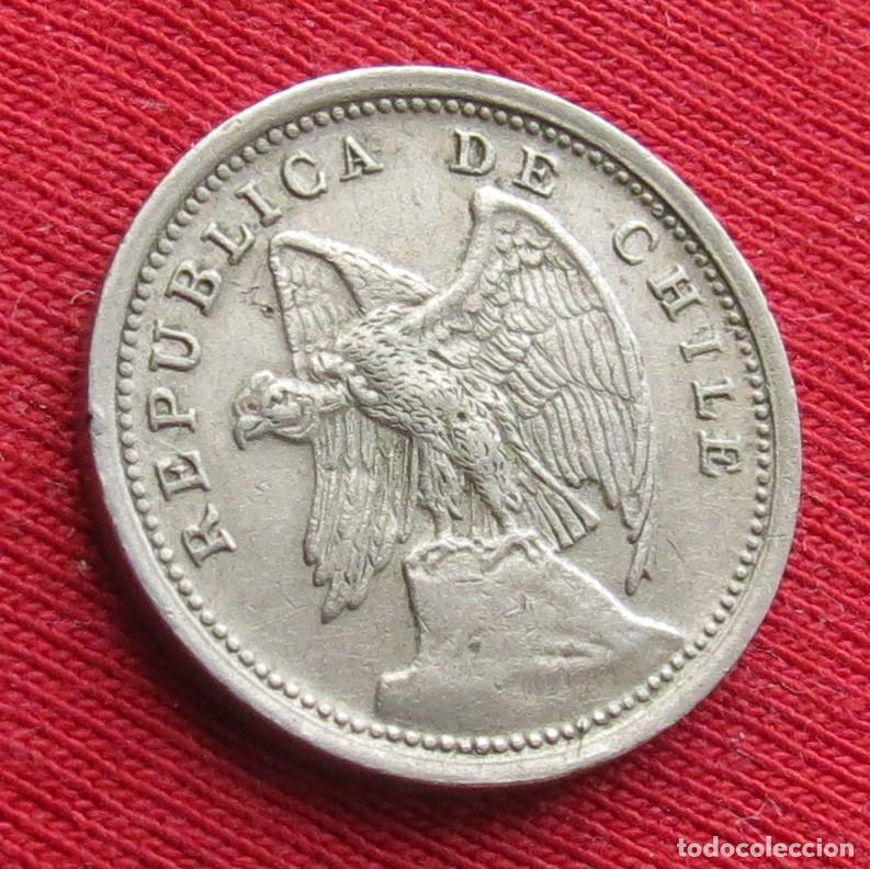 Monedas antiguas de Am&eacute;rica: Chile 10 centavos 1937 - Foto 2