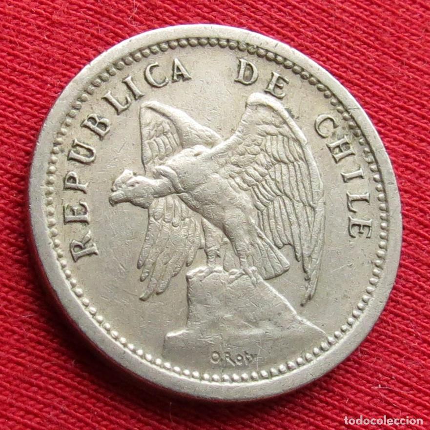 Monedas antiguas de Am&eacute;rica: Chile 20 centavos 1940 - Foto 2