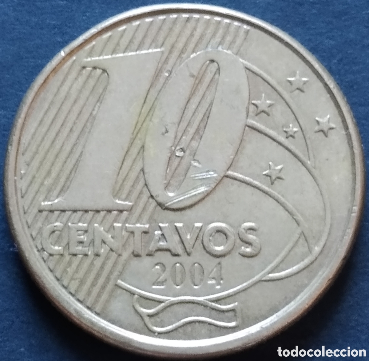 Monedas antiguas de Am&eacute;rica: MONEDA - BRASIL 10 CENTAVOS 2004 - Foto 1