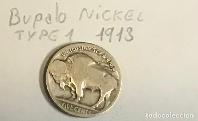 Monedas antiguas de Am&eacute;rica: BUFALO NICKEL TYPE 1 1913 - Foto 1