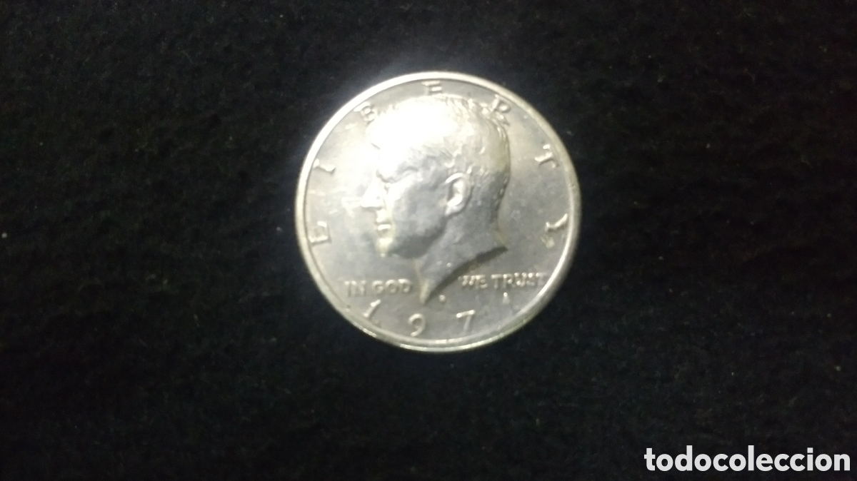 Monedas antiguas de Am&eacute;rica: Moneda de cuarto de dolar Kennedy - Foto 1