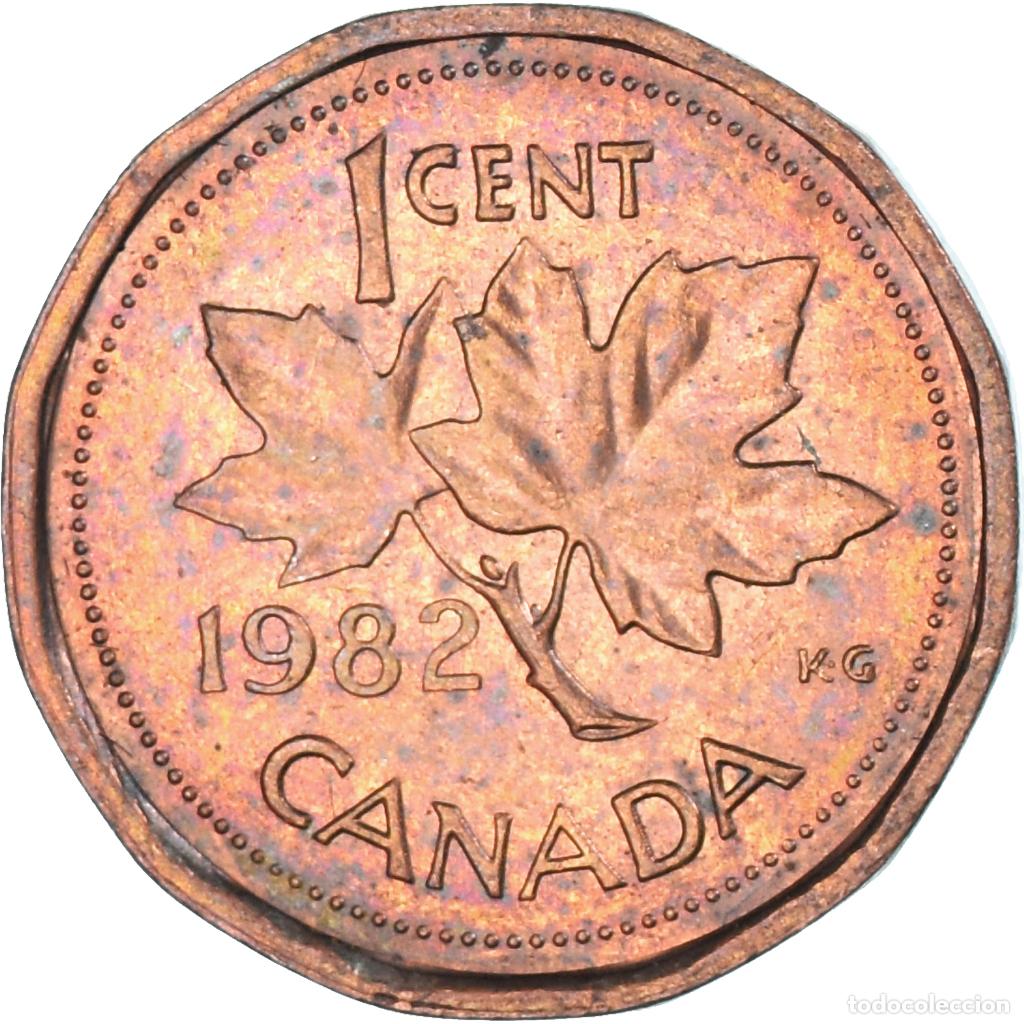 Monedas antiguas de Am&eacute;rica: [#1328447] Moneda, Canad&aacute;, Cent, 1982 - Foto 2