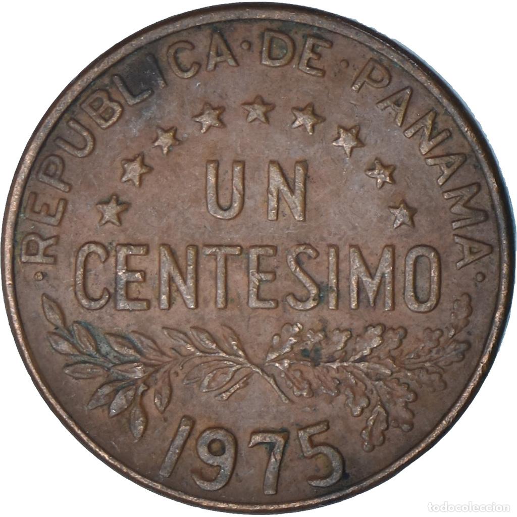 Monedas antiguas de Am&eacute;rica: [#1384591] Panam&aacute;, Centesimo, 1975 - Foto 2