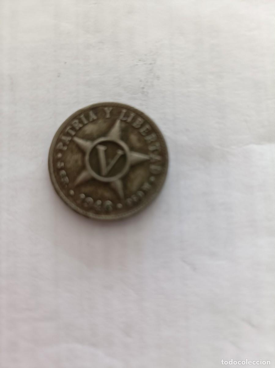 Monedas antiguas de Am&eacute;rica: MONEDA CUBA A&Ntilde;O 19b46- 5 CENTAVOS - Foto 1
