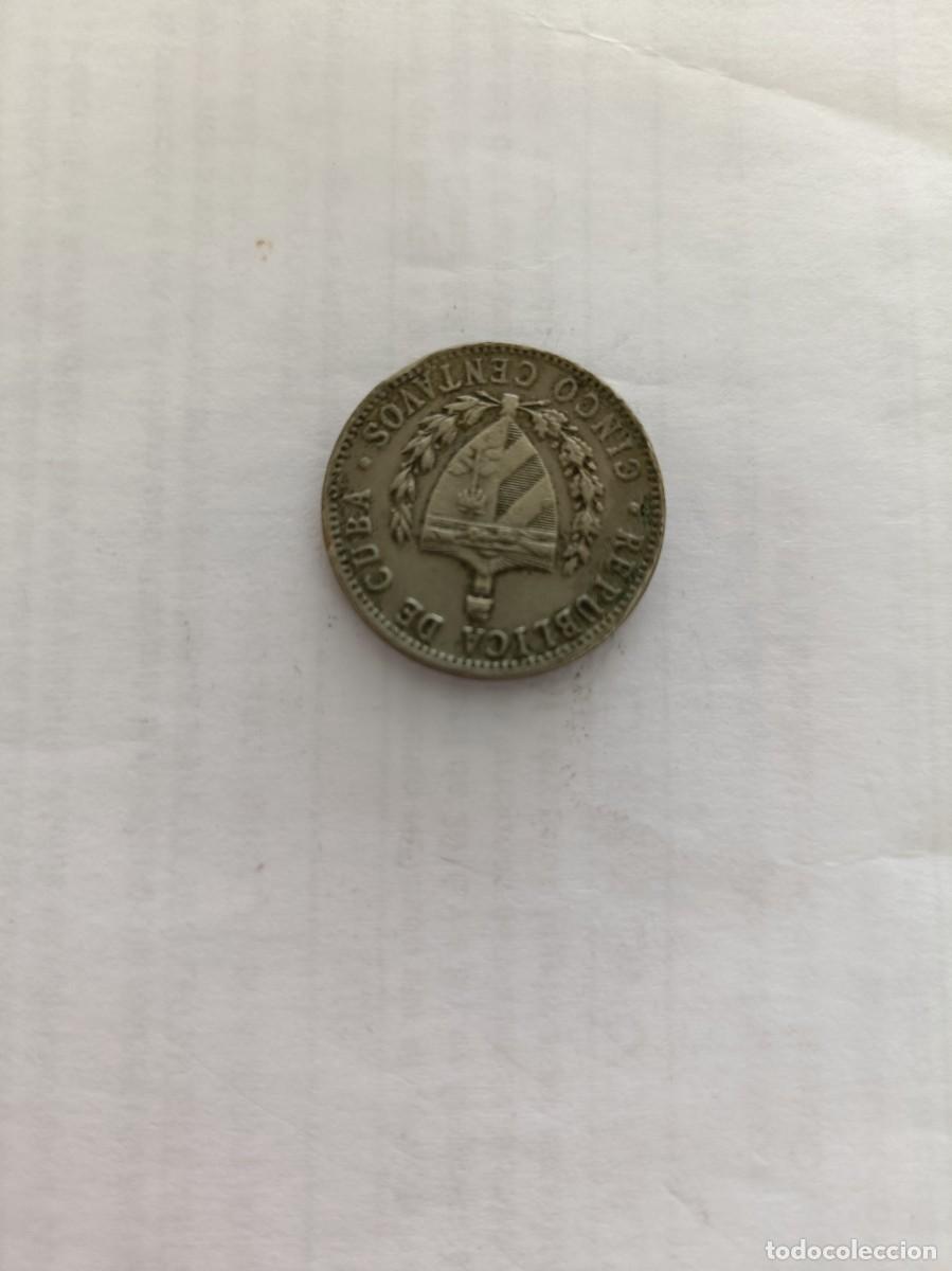 Monedas antiguas de Am&eacute;rica: MONEDA CUBA A&Ntilde;O 1961- 5 CENTAVOS - Foto 2
